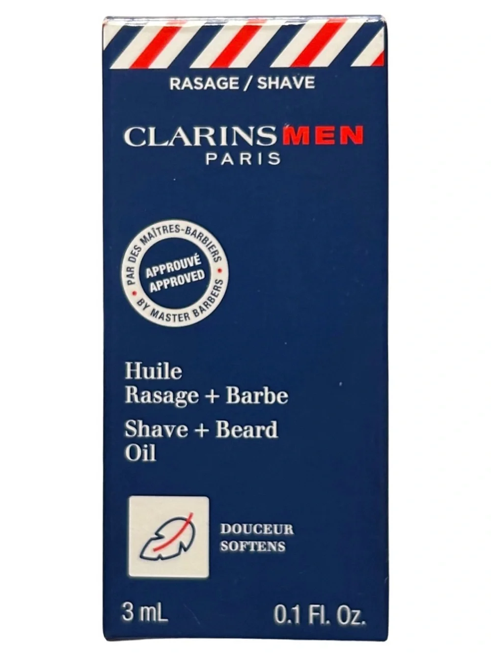 3/$12 Clarins Men Shave + Beard Oil .1oz